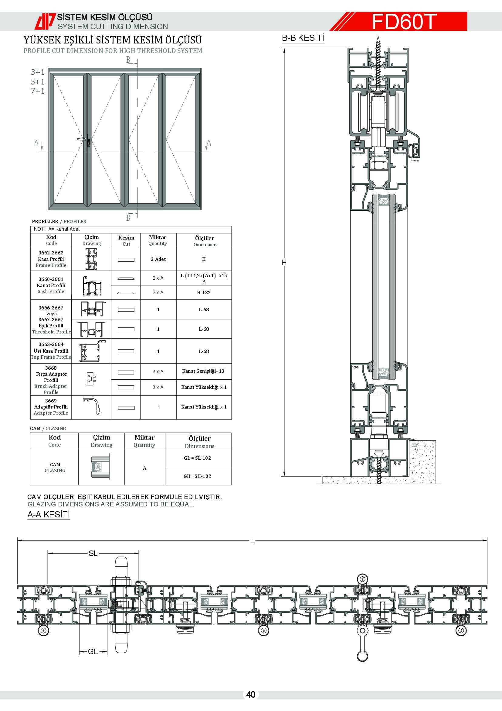 Aluminyum Katlanır Kapı 43